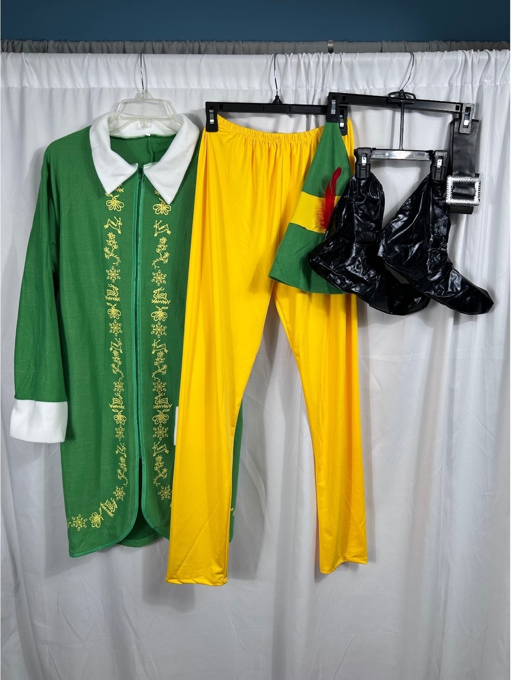 Adult Buddy Elf Movie Halloween Costume Size Medium